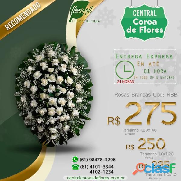 Coroas de Flores 24h em Brasília e Região