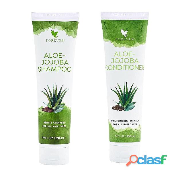 Aloe Jojoba Shampoo e Aloe Jojoba Condicionador