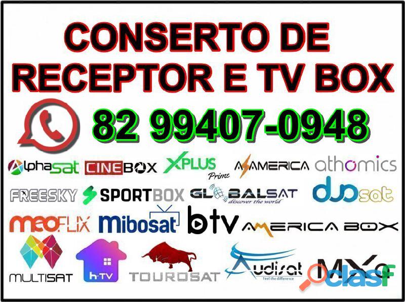 receptor e tv box