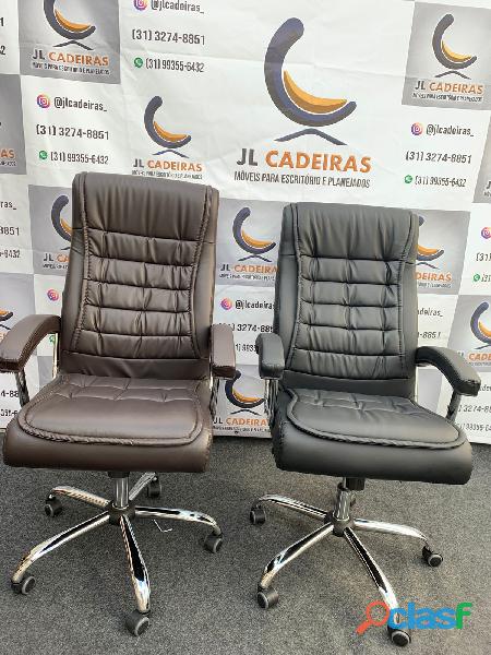 Cadeira Presidente Master Conforto e Qualidade Sistema Relax