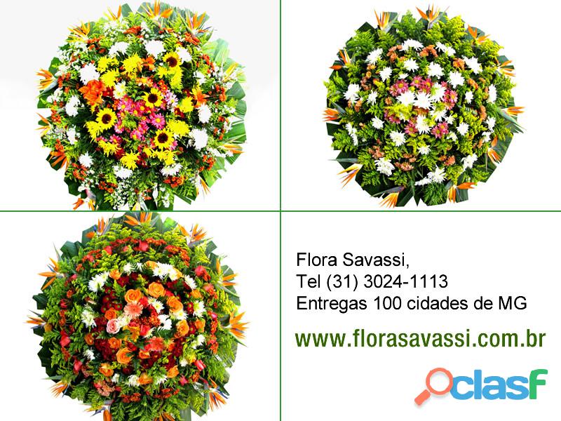 Igarapé MG Floricultura entrega de coroas de flores