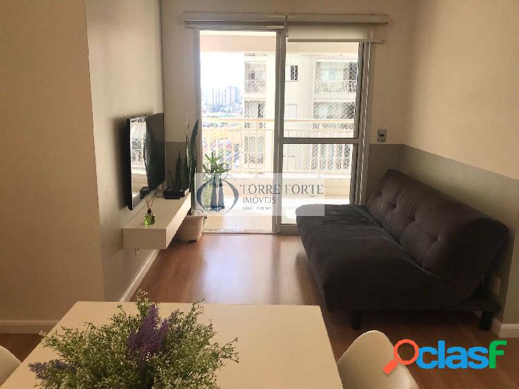Apartamento 2 dormitórios, 1 suíte, 1 vaga no centro SB