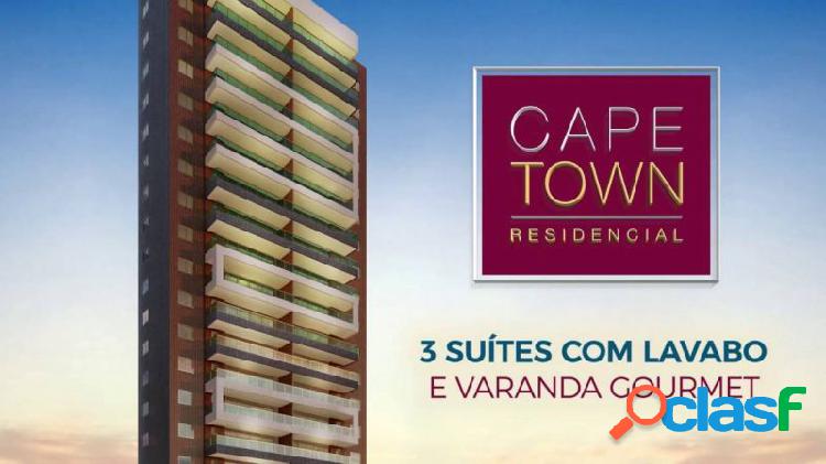 Apartamento Para Venda Com 3 Suítes Cape Town Residence