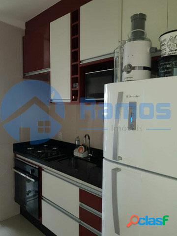 Apartamento com3 dormitórios, varanda - Vivenda Maria
