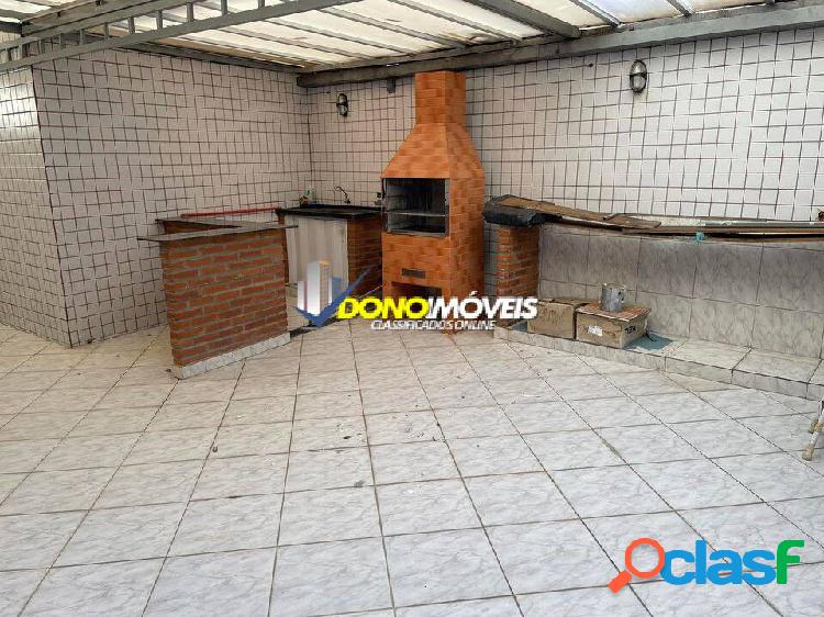 Apto com quintal e churrasqueira- Ceramica- SCS