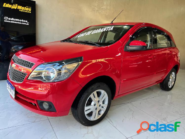 CHEVROLET AGILE LTZ 1.4 FLEX VERMELHO 2013 1.4 FLEX