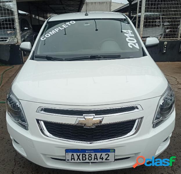 CHEVROLET COBALT LTZ 1.8 8V ECONO.FLEX 4P MEC. BRANCO 2014