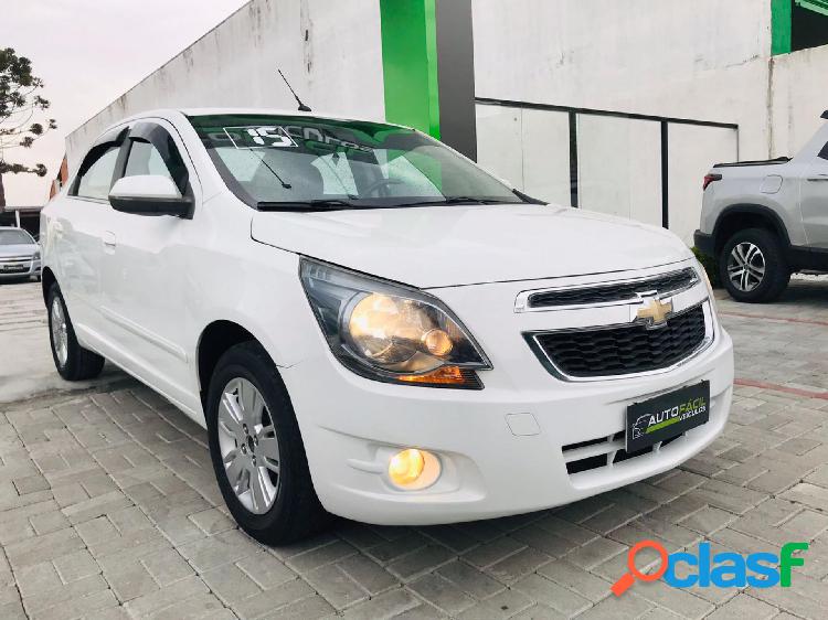 CHEVROLET COBALT LTZ 1.8 8V ECONO.FLEX 4P MEC. BRANCO 2015