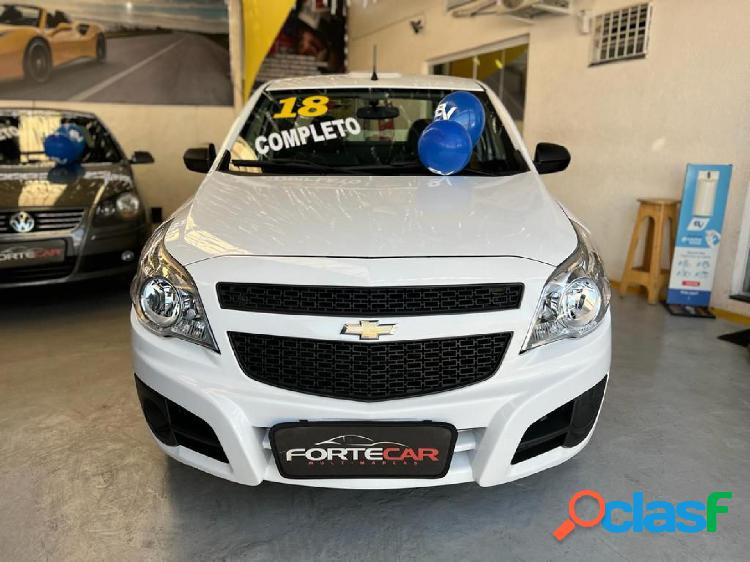 CHEVROLET MONTANA LS 1.4 ECONOFLEX 8V 2P BRANCO 2018 1.4