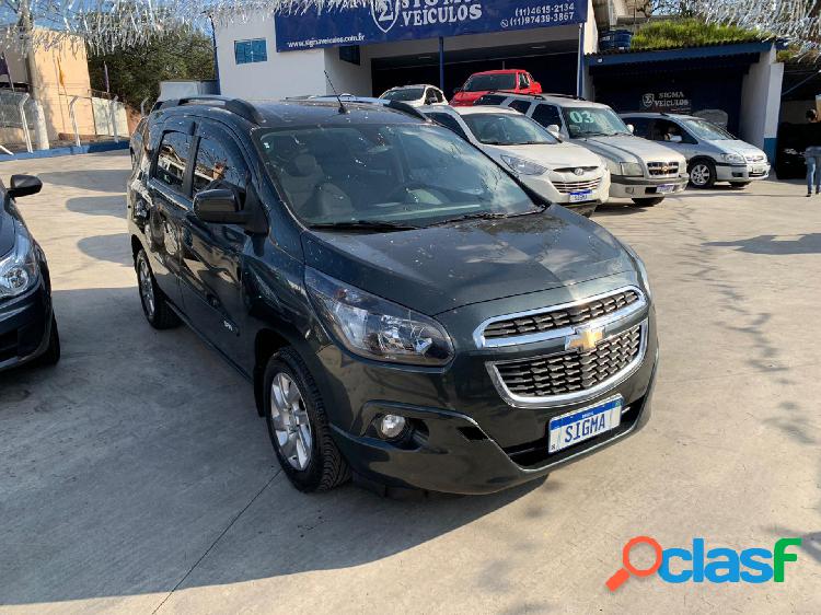 CHEVROLET SPIN LTZ 1.8 8V ECONO.FLEX 5P AUT. CINZA 2017 1.8