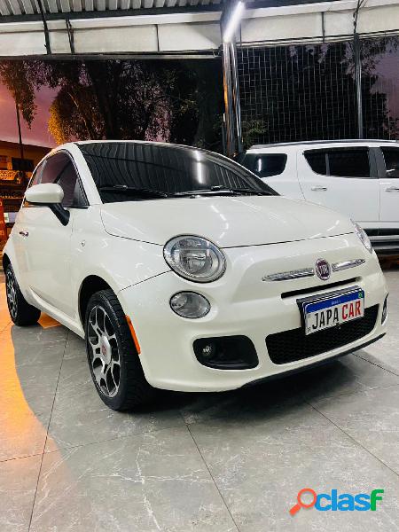 FIAT 500 CULT 1.4 FLEX 8V EVO DUALOGIC BRANCO 2012 1.4 FLEX