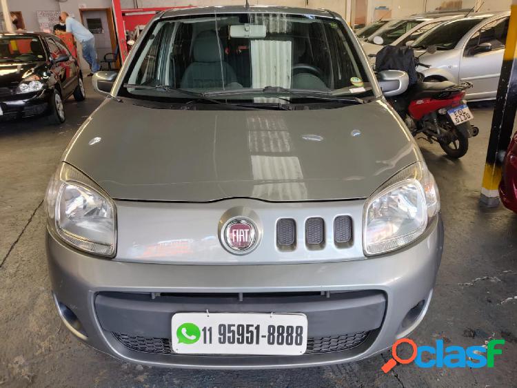 FIAT UNO VIVACERUA 1.0 EVO FIRE FLEX 8V 5P CINZA 2012 1.0