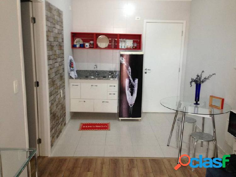 FLAT MOBILIADO - 1 QUARTO - LIVE HOME CLUB NA VILA ARENS EM