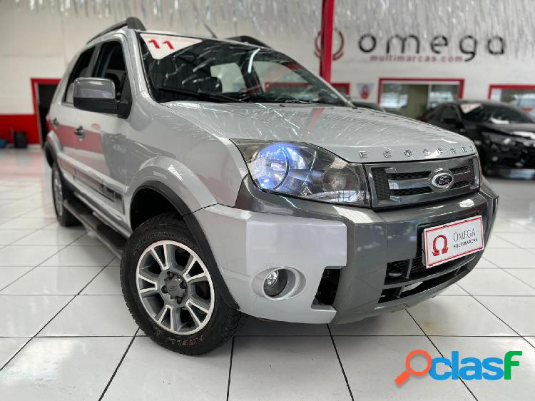 FORD ECOSPORT 4WD 2.0 2.0 FLEX 16V 5P PRATA 2011 2.0 FLEX