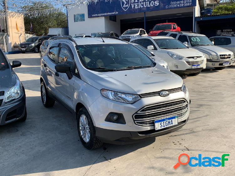 FORD ECOSPORT SE 1.6 16V FLEX 5P MEC. PRATA 2014 1.6 FLEX