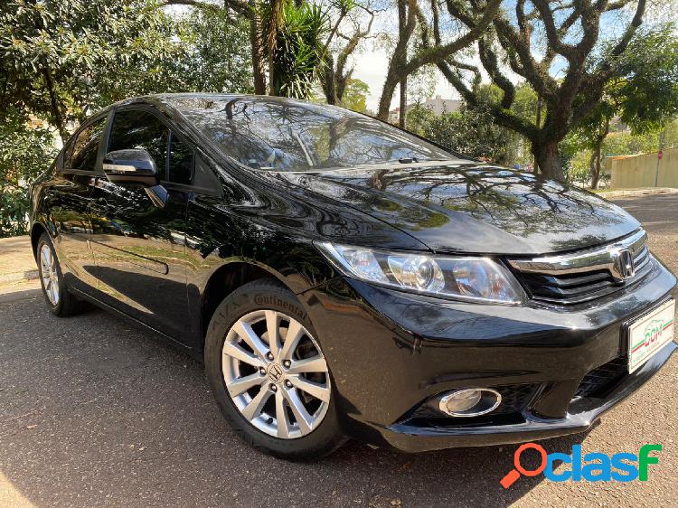 HONDA CIVIC SEDAN LXR 2.0 FLEXONE 16V AUT. 4P PRETO 2014 2.0