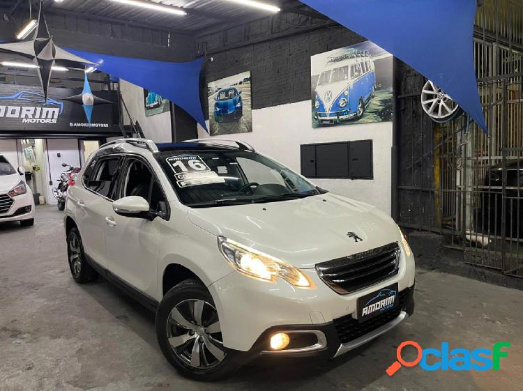 PEUGEOT 2008 GRIFFE 1.6 FLEX 16V 5P AUT. BRANCO 2016 1.6