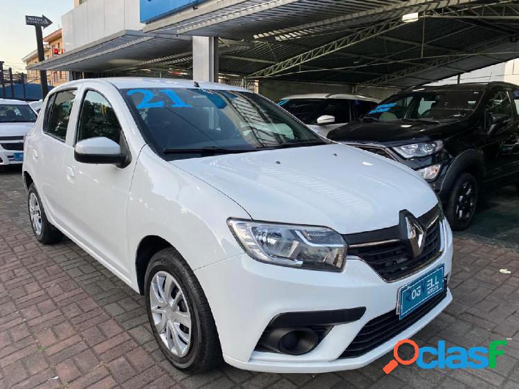 RENAULT SANDERO ZEN FLEX 1.0 12V 5P MEC. BRANCO 2021 1.0