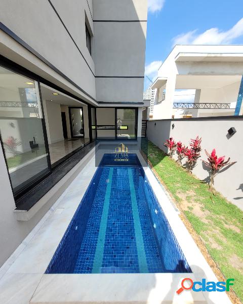 Sobrado em condomínio, o4 suites, piscina, espaço Gourmet,