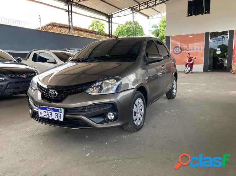 TOYOTA ETIOS X 1.3 FLEX 16V 5P AUT. CINZA 2019 1.3 FLEX