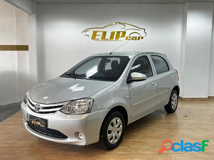 TOYOTA ETIOS X 1.3 FLEX 16V 5P MEC. PRATA 2015 1.3 FLEX