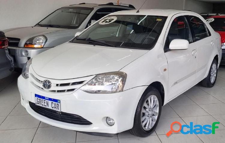 TOYOTA ETIOS XLS 1.5 FLEX 16V 5P MEC. BRANCO 2013 1.5 FLEX