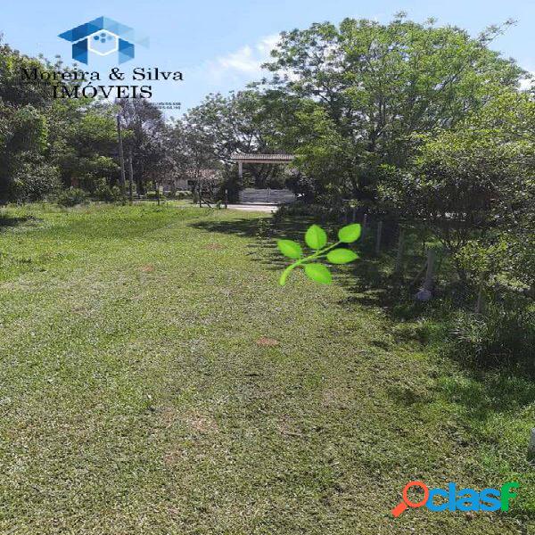 Terreno Escriturado com Casa em construção!