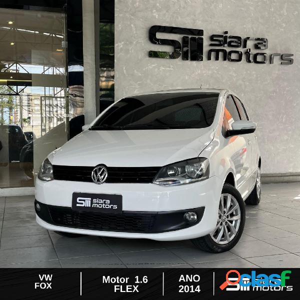 VOLKSWAGEN FOX 1.6 MI TOTAL FLEX 8V 5P BRANCO 2014 1.6 FLEX