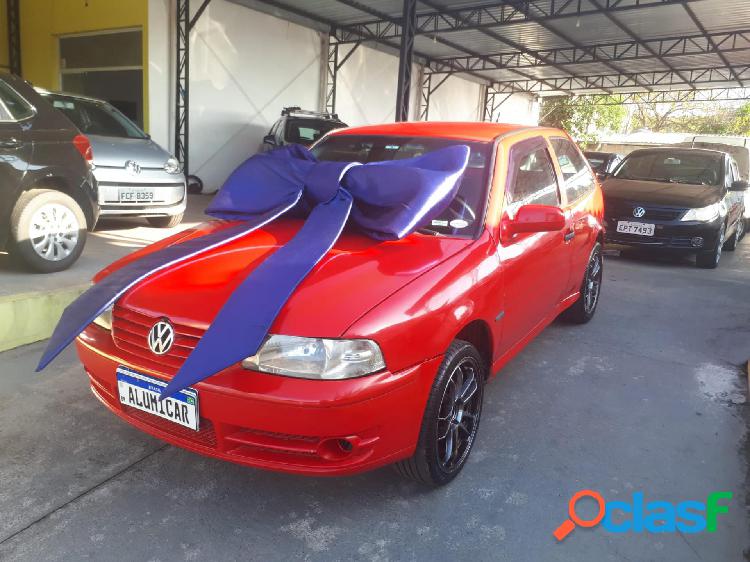 VOLKSWAGEN GOL CITY 1.0 MI 8V 2P VERMELHO 2004 1.0 GASOLINA