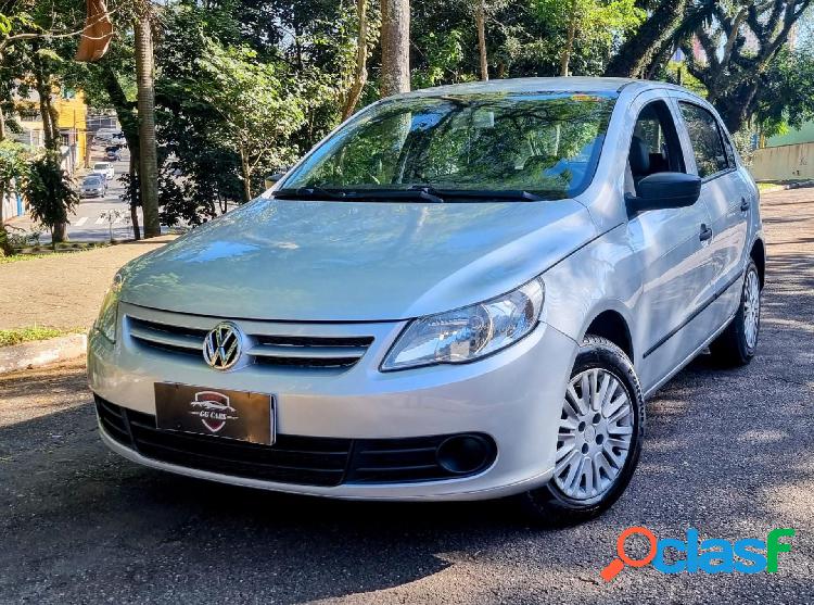 VOLKSWAGEN GOL (NOVO) 1.0 MI TOTAL FLEX 8V 4P PRATA 2011 1.0
