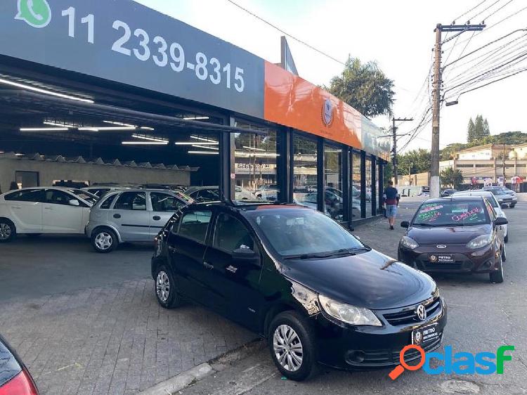 VOLKSWAGEN GOL (NOVO) 1.0 MI TOTAL FLEX 8V 4P PRETO 2011 1.0
