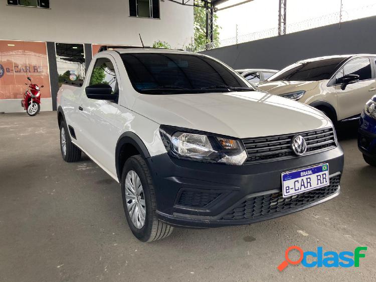 VOLKSWAGEN SAVEIRO ROBUST 1.6 TOTAL FLEX 8V CD BRANCO 2022