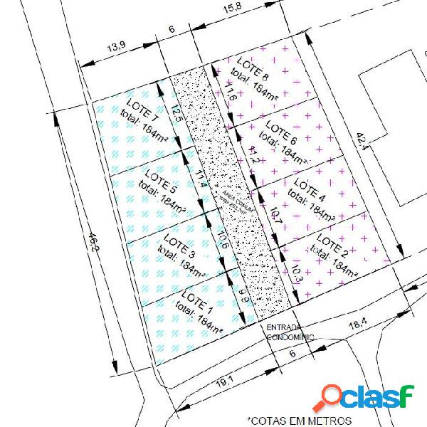 Vende-se Lote 184m² - Próximo a EPNB/DF