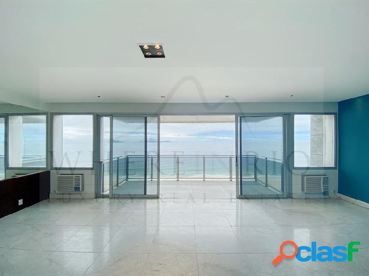 Apartamento com vista mar à venda na orla de Ipanema