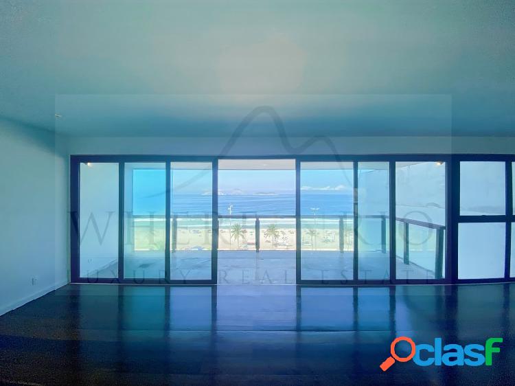 Apartamento de luxo para locação com vista mar em Ipanema
