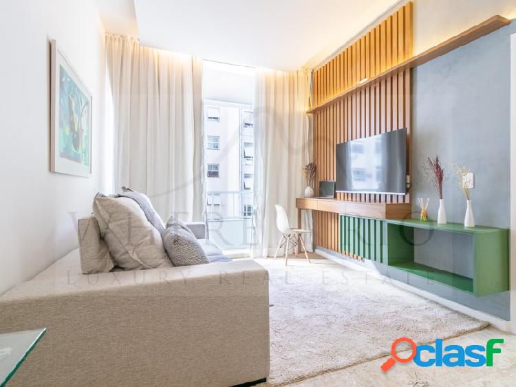 Apartamento moderno de 2 quartos para alugar em ótima