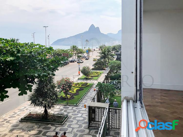 Apartamento para locação de frente para o Mar em Ipanema