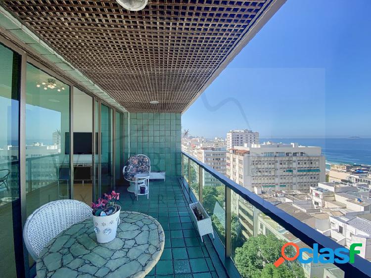 Apartamento para venda com vista para a praia de Ipanema