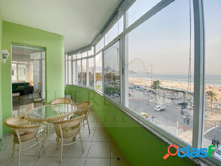 Apartamento à venda de frente para o mar em Copacabana