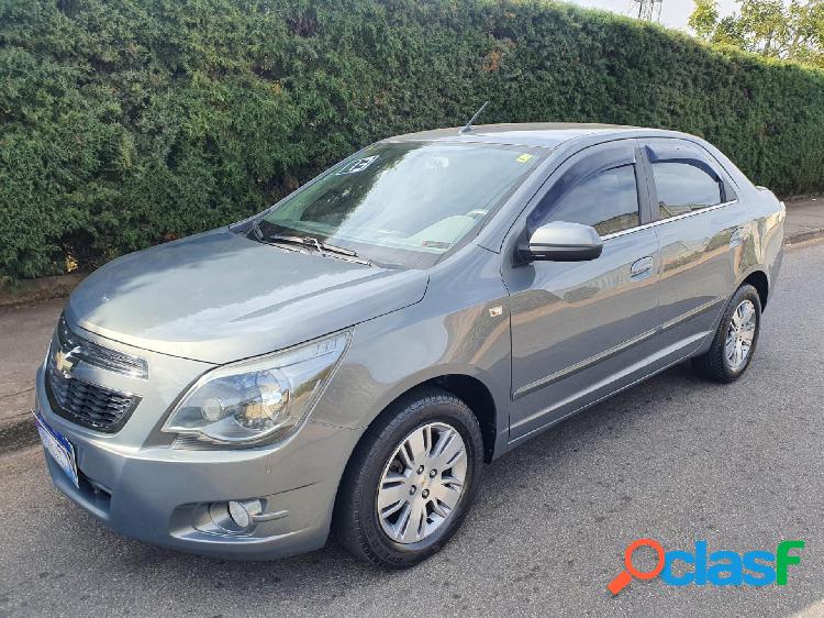 CHEVROLET COBALT LTZ 1.8 8V ECONO.FLEX 4P AUT. CINZA 2013