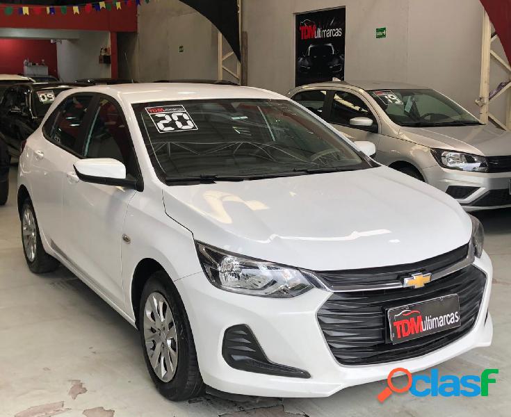 CHEVROLET ONIX HATCH LT 1.0 12V FLEX 5P MEC. BRANCO 2020 1.0