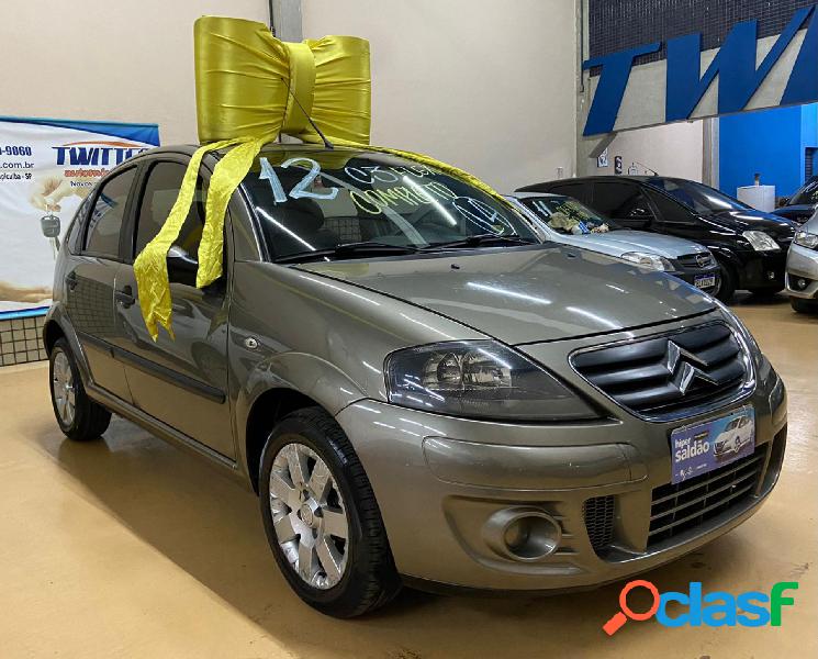 CITROEN C3 GLX 1.4 GLX SONORA 1.4 FLEX 8V 5P VERDE 2012 1.4