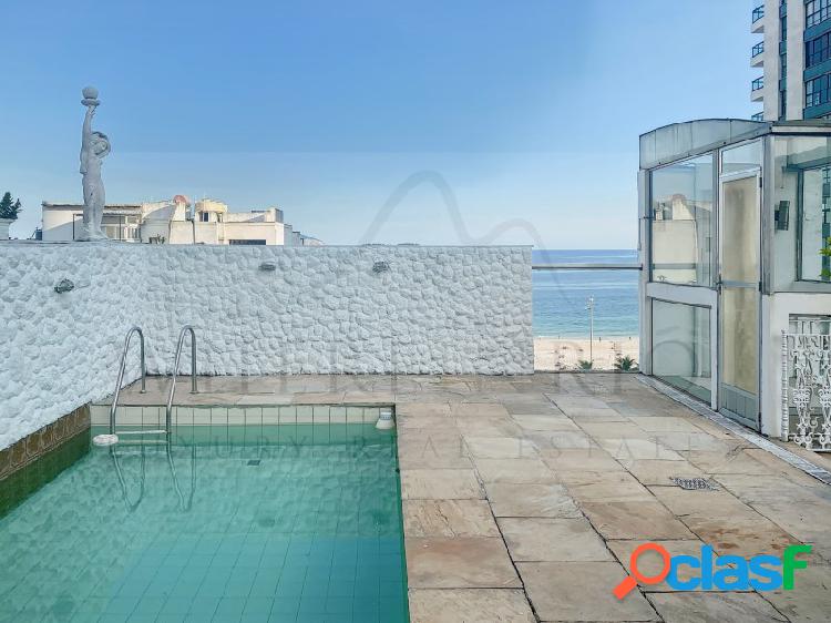 Cobertura triplex à venda com piscina em Ipanema