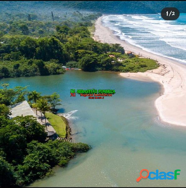 Pousada na praia de Ubatuba