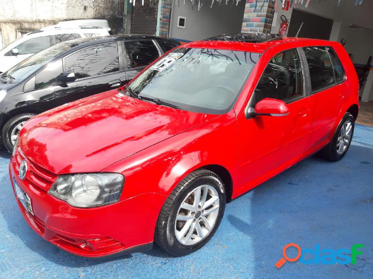 VOLKSWAGEN GOLF TECH 1.6 MI TOTAL FLEX 8V 4P VERMELHO 2009