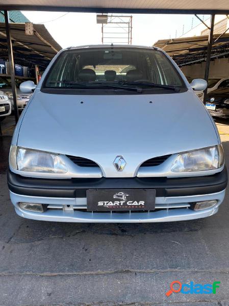 RENAULT SCENIC RXE EGEUS 2.0 PRATA 2001 2.0 GASOLINA