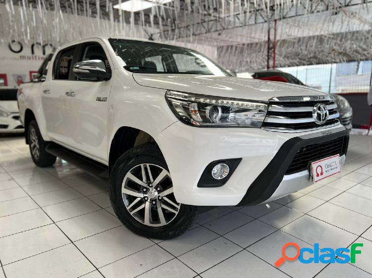 TOYOTA HILUX CD SRX 4X4 2.8 TDI 16V DIESEL AUT. BRANCO 2017