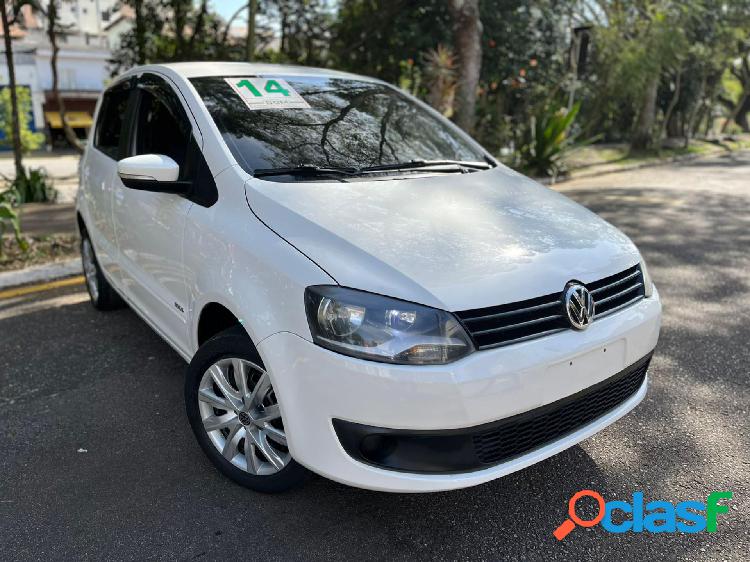 VOLKSWAGEN FOX 1.6 MI TOTAL FLEX 8V 5P BRANCO 2014 1.6 FLEX