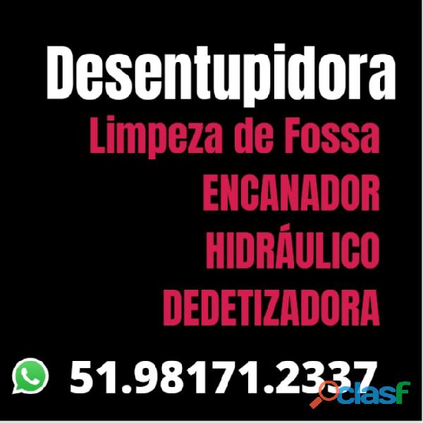 51.98171.2337 Desentupidora Boa Vista em Porto Alegre RS