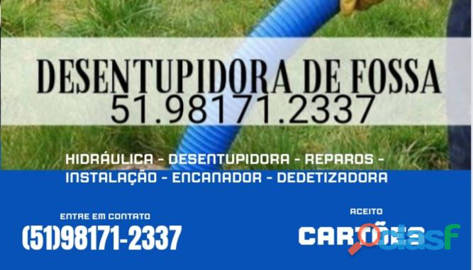 Desentupidora Zona Oeste de Porto Alegre RS 51.98171.2337